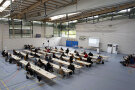 Blick in die Rangauhalle in Markt Erlbach während der Veranstaltung