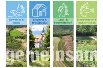 Logo der Broschüre „Klimaresilienz – Gemeinsam zum Ziel“